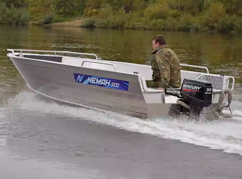 Алюминиевая лодка Неман-500 P в Миассе