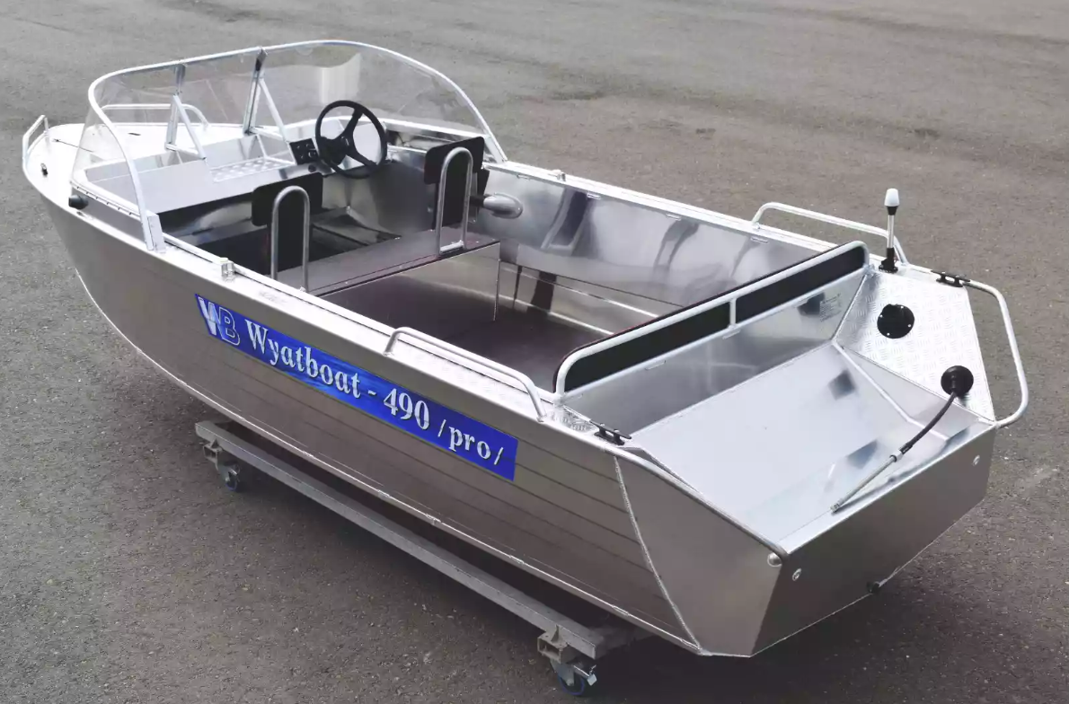 Алюминиевый катер Wyatboat-490 Pro в Миассе