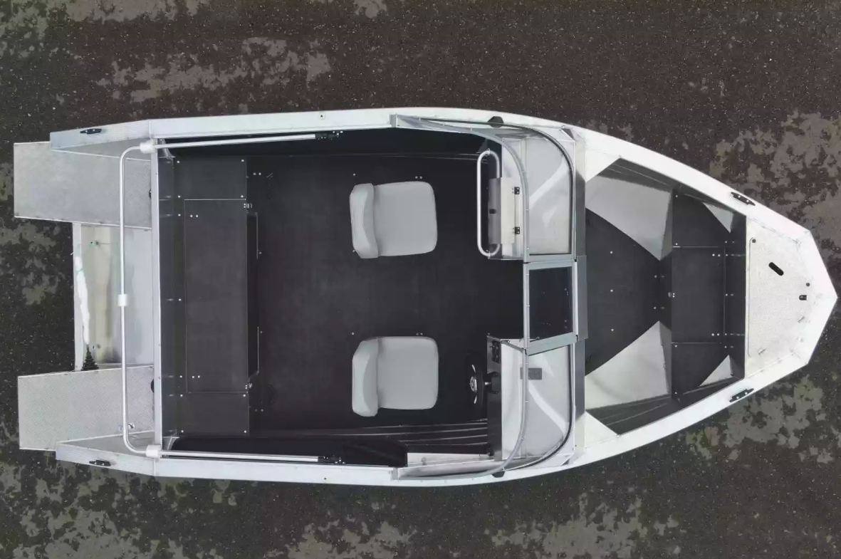 Алюминиевый катер Неман-450 DC NEW без покраски в Миассе