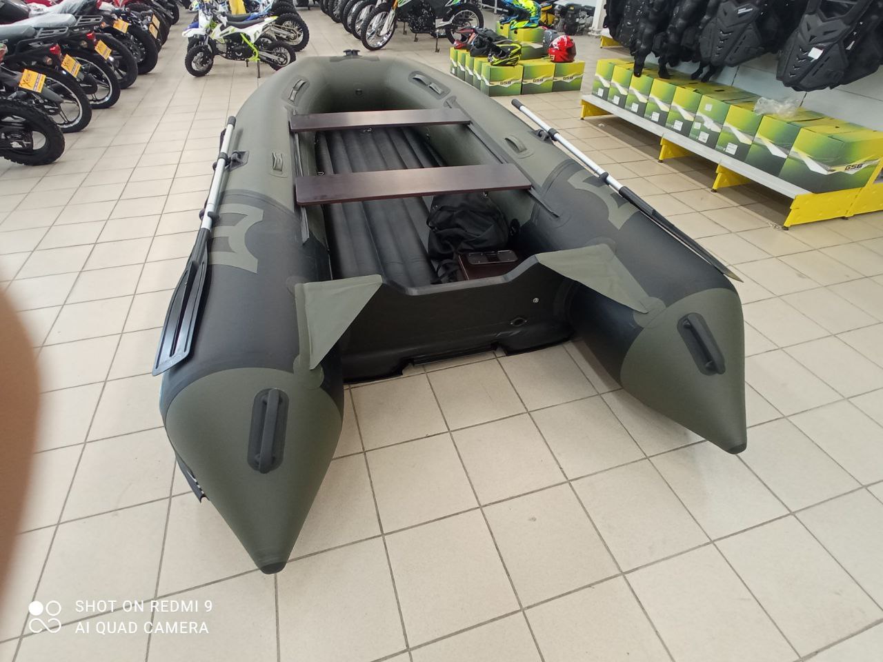 Лодка MISHIMO RIVER JET 390 под водомет в Миассе