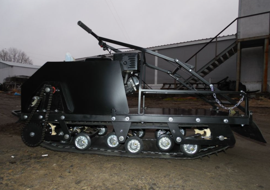 Мотобуксировщик AhtaR Зима 9 л/с с вариатором в Миассе