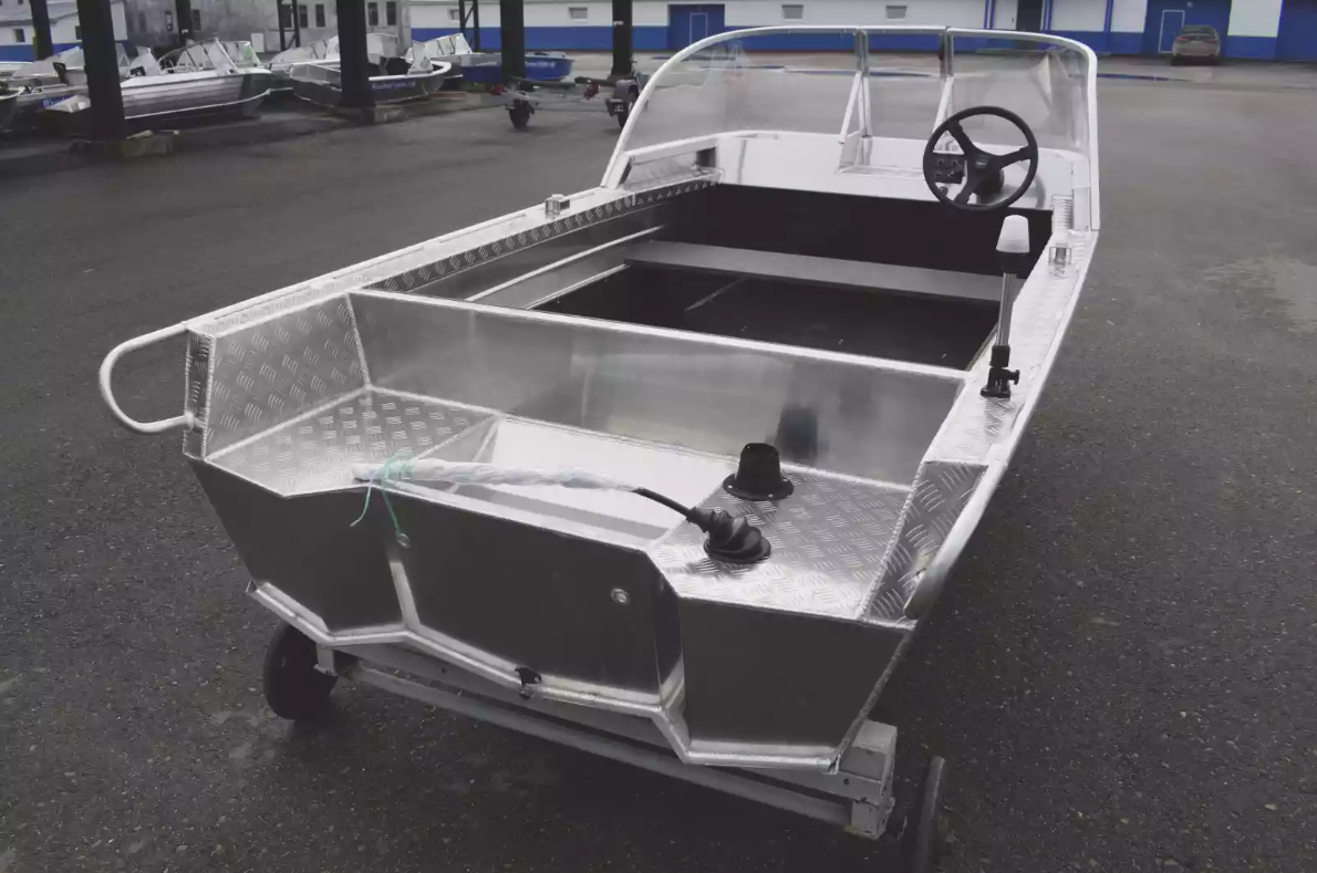 Алюминиевый катер Wyatboat-390 Pro в Миассе