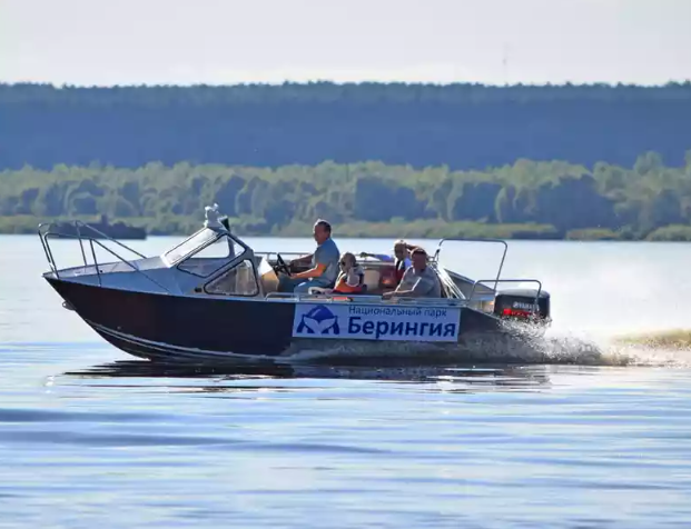 Алюминиевый катер Неман 550 в Миассе