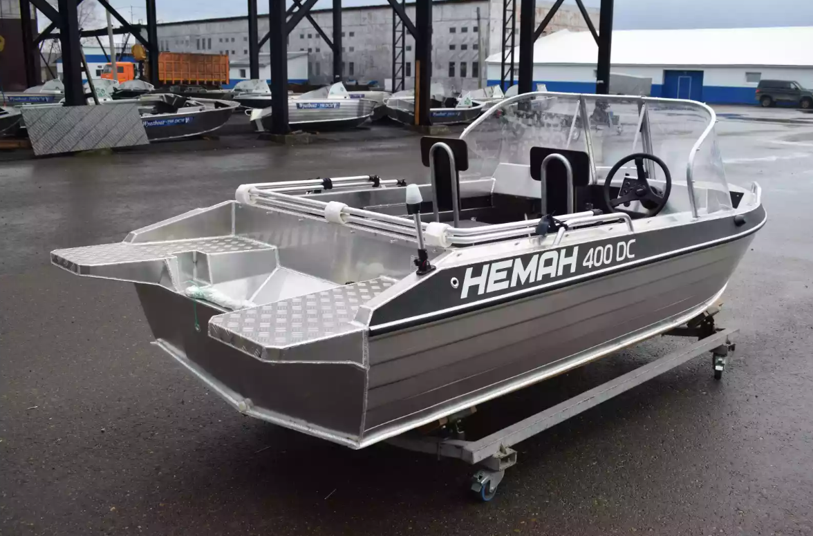Алюминиевый катер Neman-400 DC в Миассе