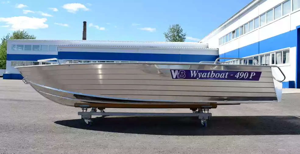 Алюминиевая лодка Wyatboat-490 P в Миассе