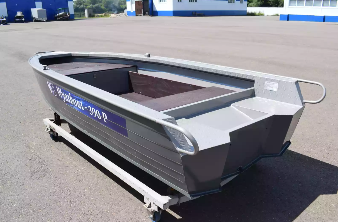 Алюминиевая лодка Wyatboat-390Р Fish в Миассе