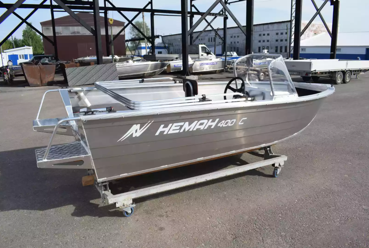 Алюминиевый катер Неман-400 С в Миассе