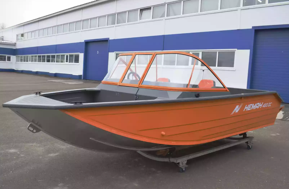 Алюминиевый катер Неман-480 DCM FISH в Миассе