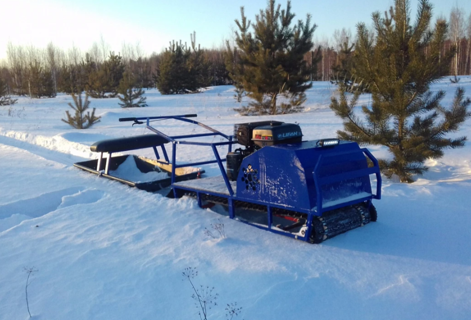 Мотобуксировщик Альбатрос-XLV 9 мини, тележки, 1250 мм в Миассе