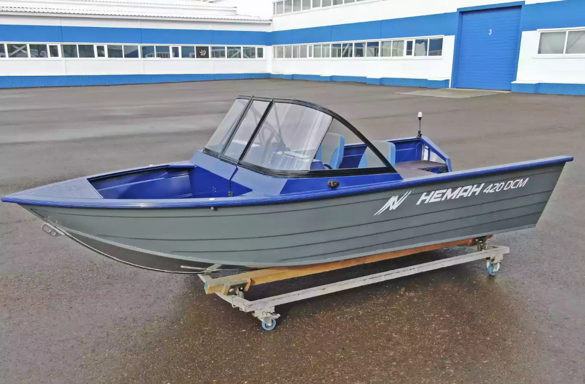 Алюминиевый катер Неман-420 DCM в Миассе