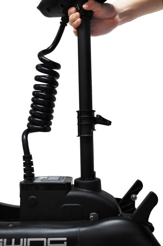 Лодочный электромотор якорь Haswing Cayman B, GPS, 12V, 55Lbs, нога 152 мм в Миассе