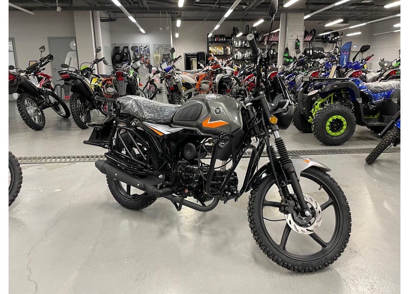 Мопед VMC NOVA 49сс (125сс) Led Full, дисковый тормоз, RKB RATO с баланс. валом, сигнализация в Миассе