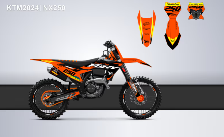 Кроссовый мотоцикл Sanchez Fury NX250 в Миассе