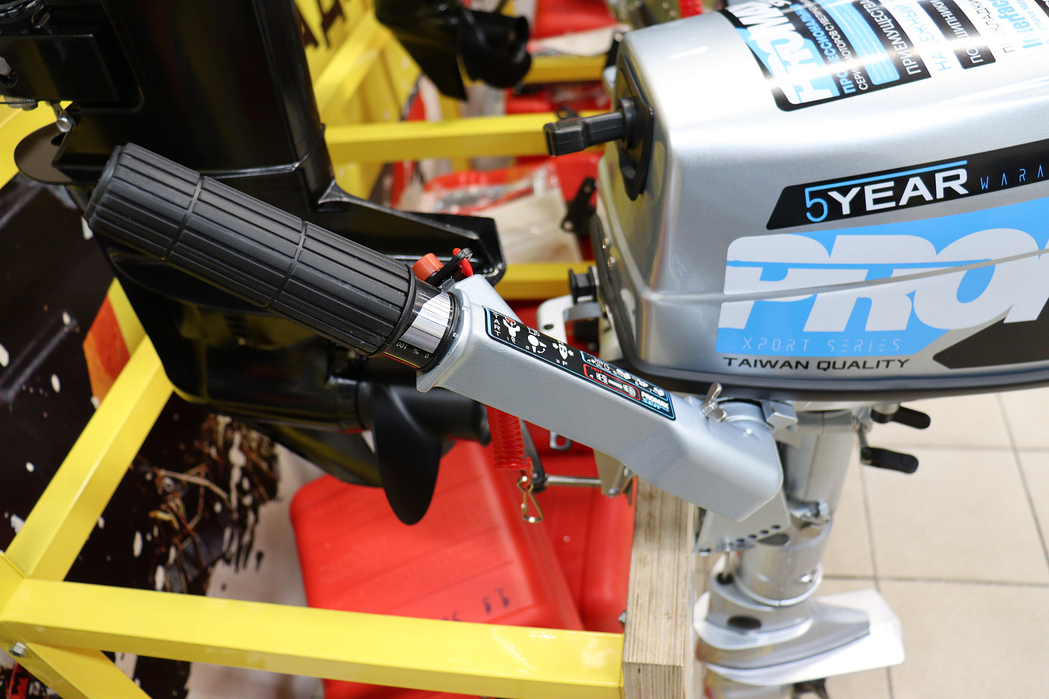 Лодочный мотор PROMAX SP5FHS (внешний бак 12 л) в Миассе