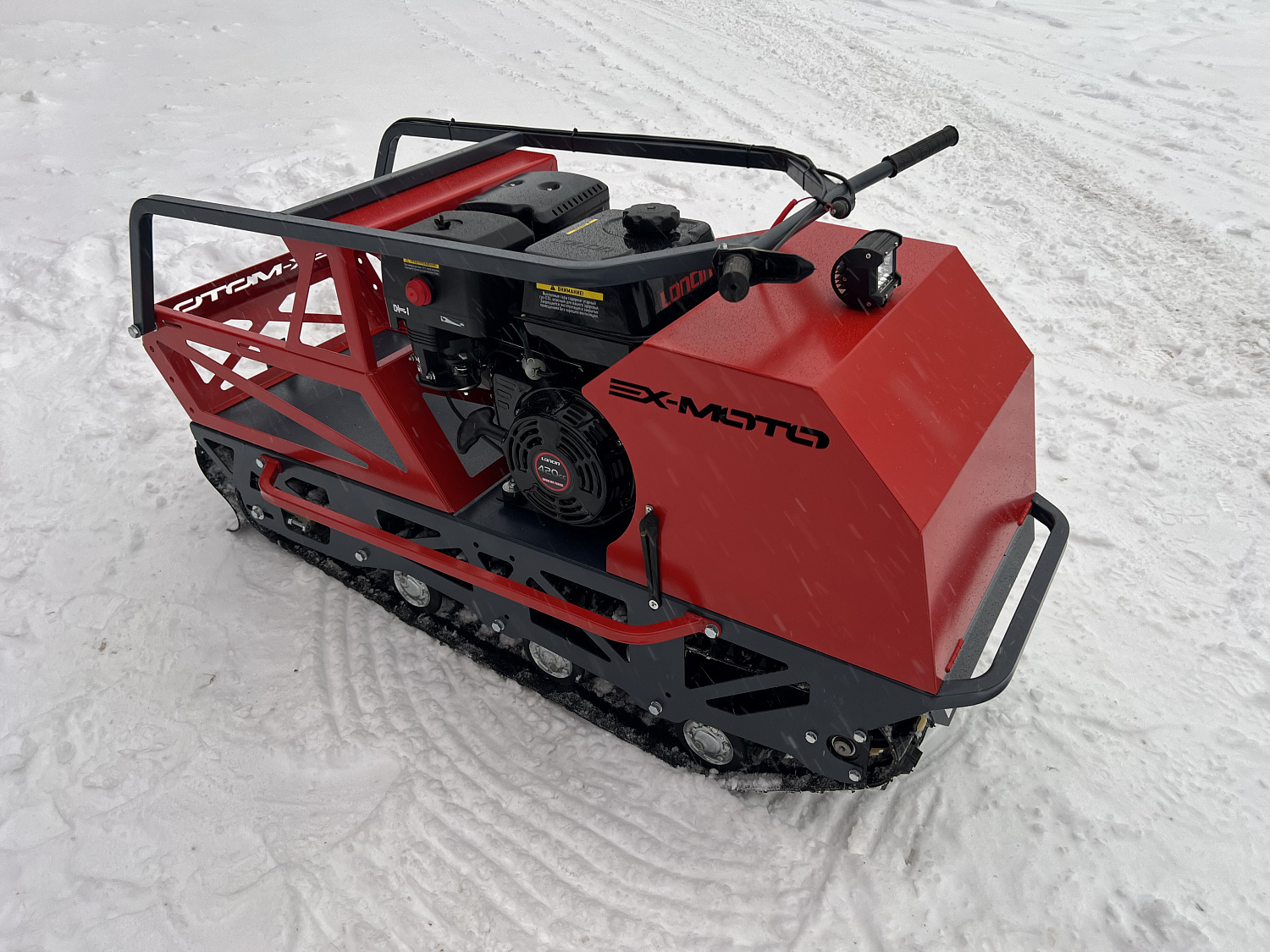 Мотобуксировщик EX-MOTO SNOWDOG S500 15л.с в Миассе
