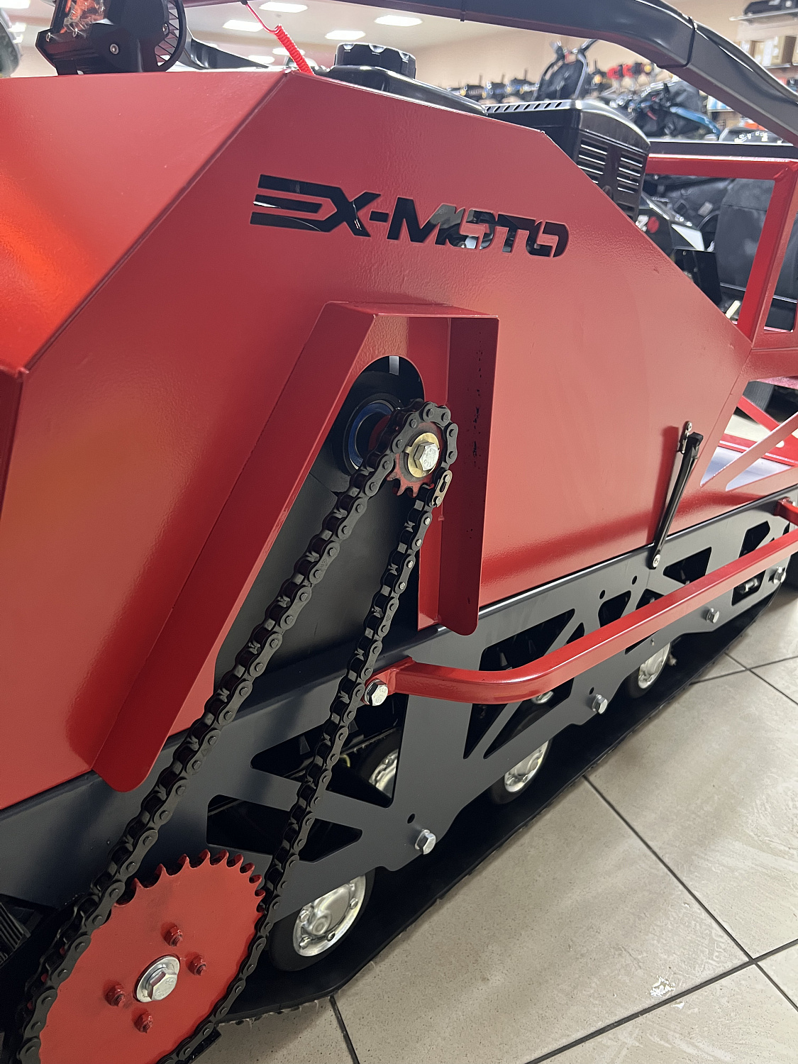 Мотобуксировщик EX-MOTO SNOWDOG S500 15л.с в Миассе