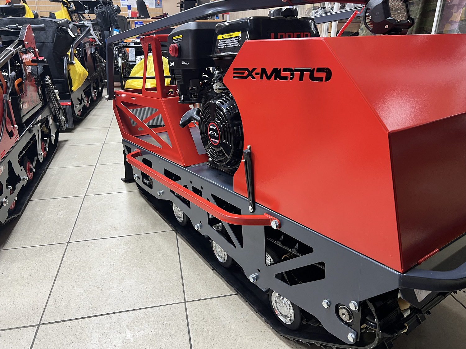 Мотобуксировщик EX-MOTO SNOWDOG S500 15л.с в Миассе