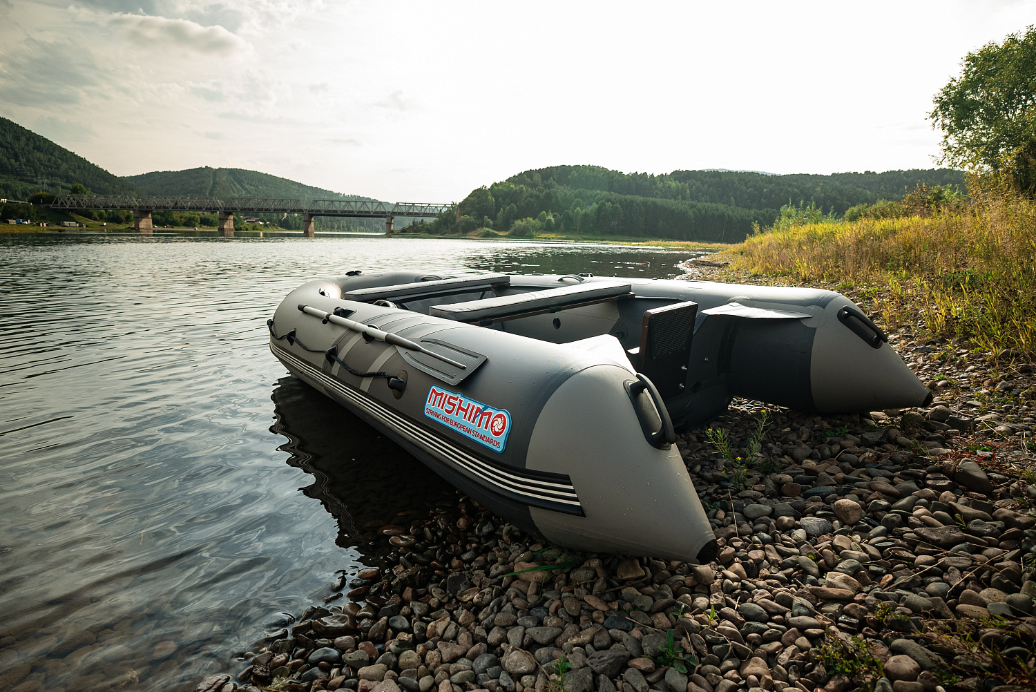 Лодка MISHIMO RIVER JET 390 под водомет в Миассе