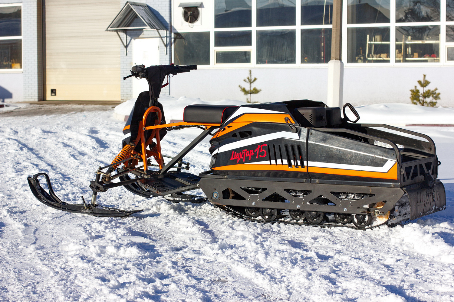 Мотобуксировщик IRBIS Мухтар 15 с лыжным модулем в комплекте в Миассе