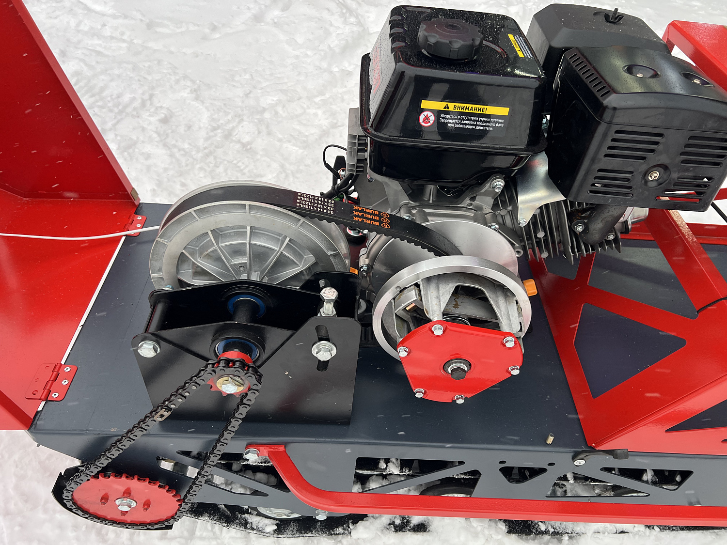 Мотобуксировщик EX-MOTO SNOWDOG S500 15л.с в Миассе