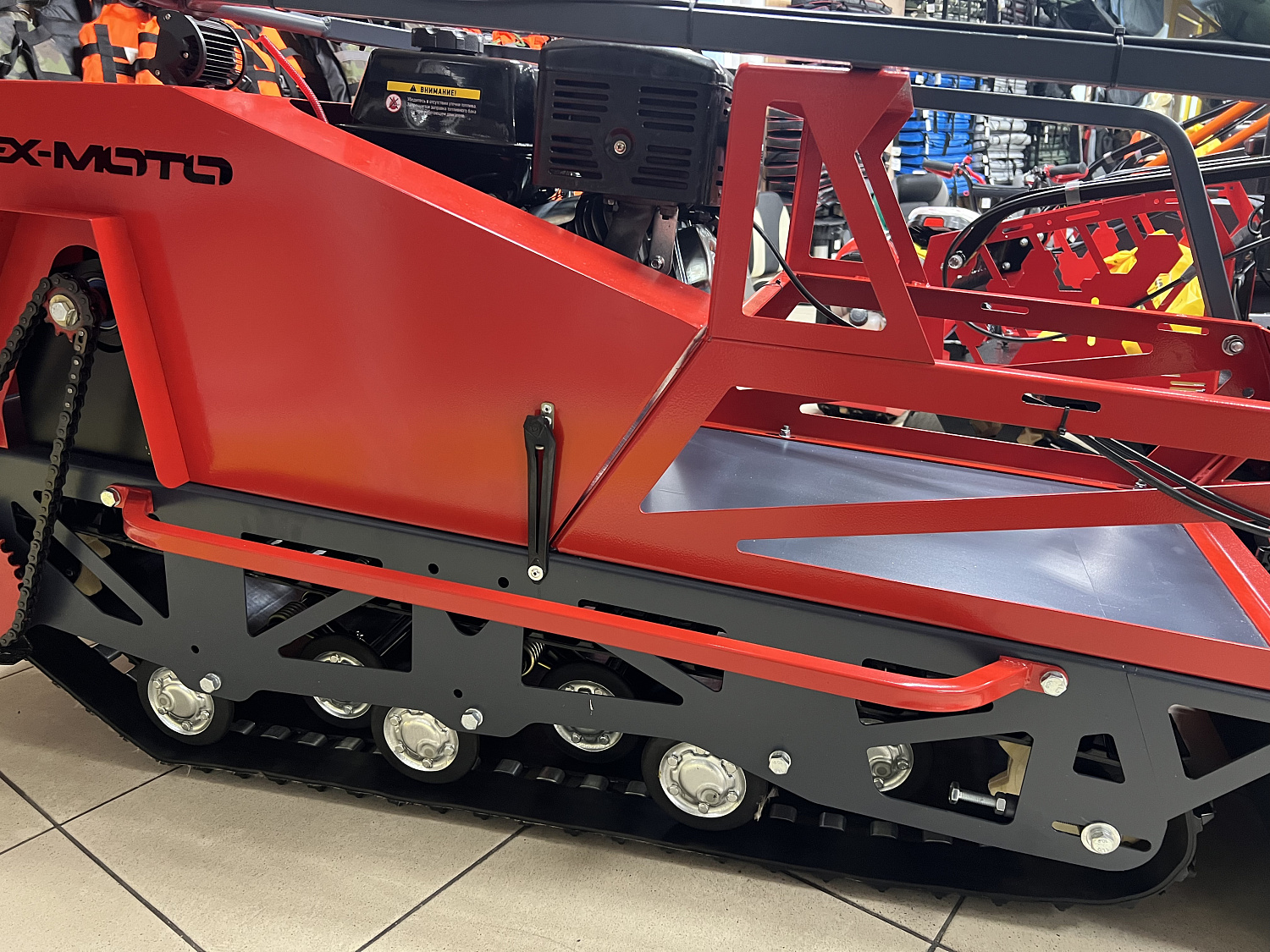 Мотобуксировщик EX-MOTO SNOWDOG S500 15л.с в Миассе