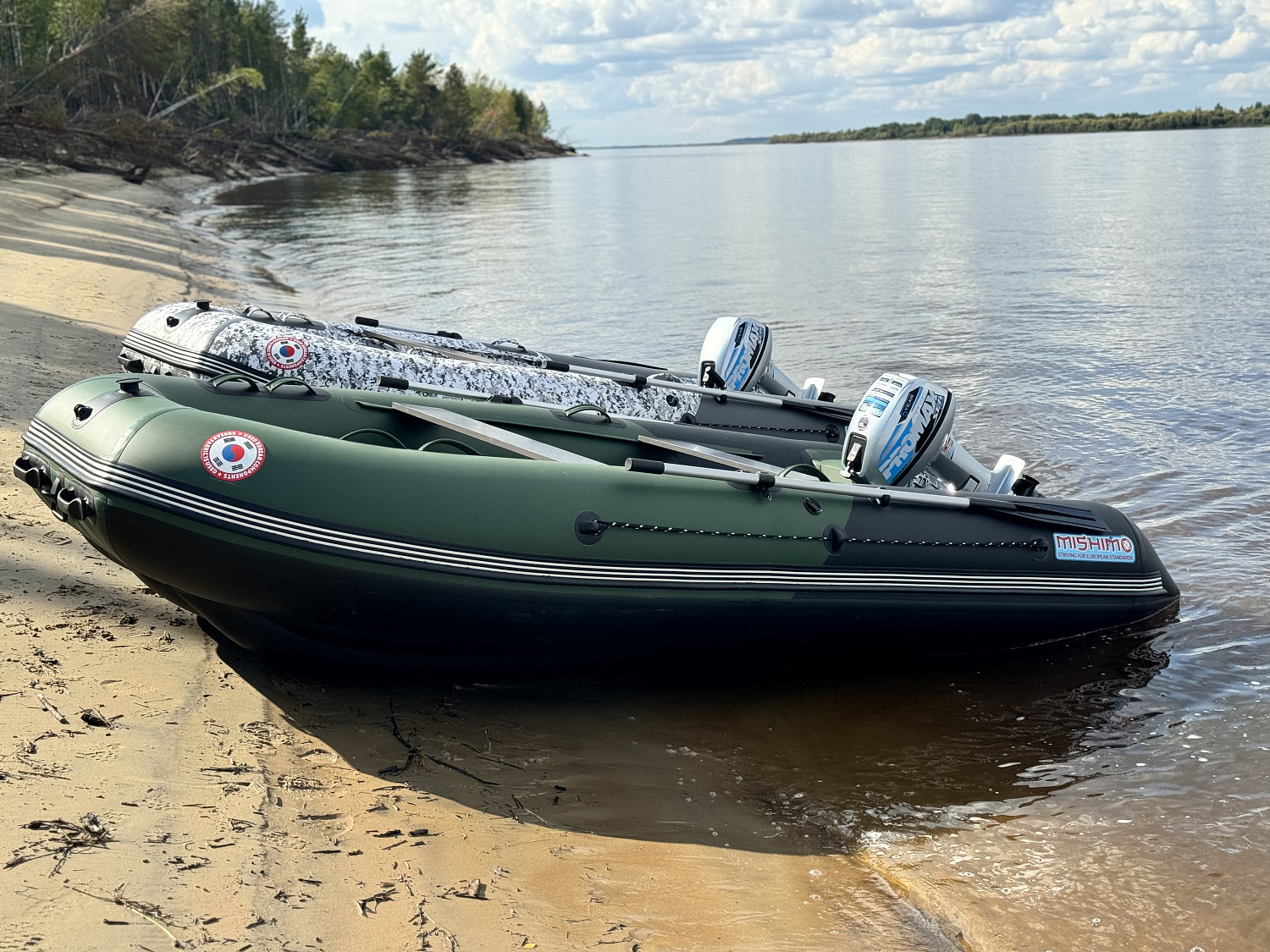 Лодка MISHIMO BIG FLOOR 420 в Миассе