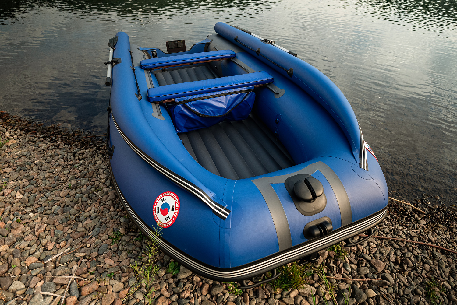 Лодка MISHIMO RIVER FJET PRO 410  под водомет в Миассе