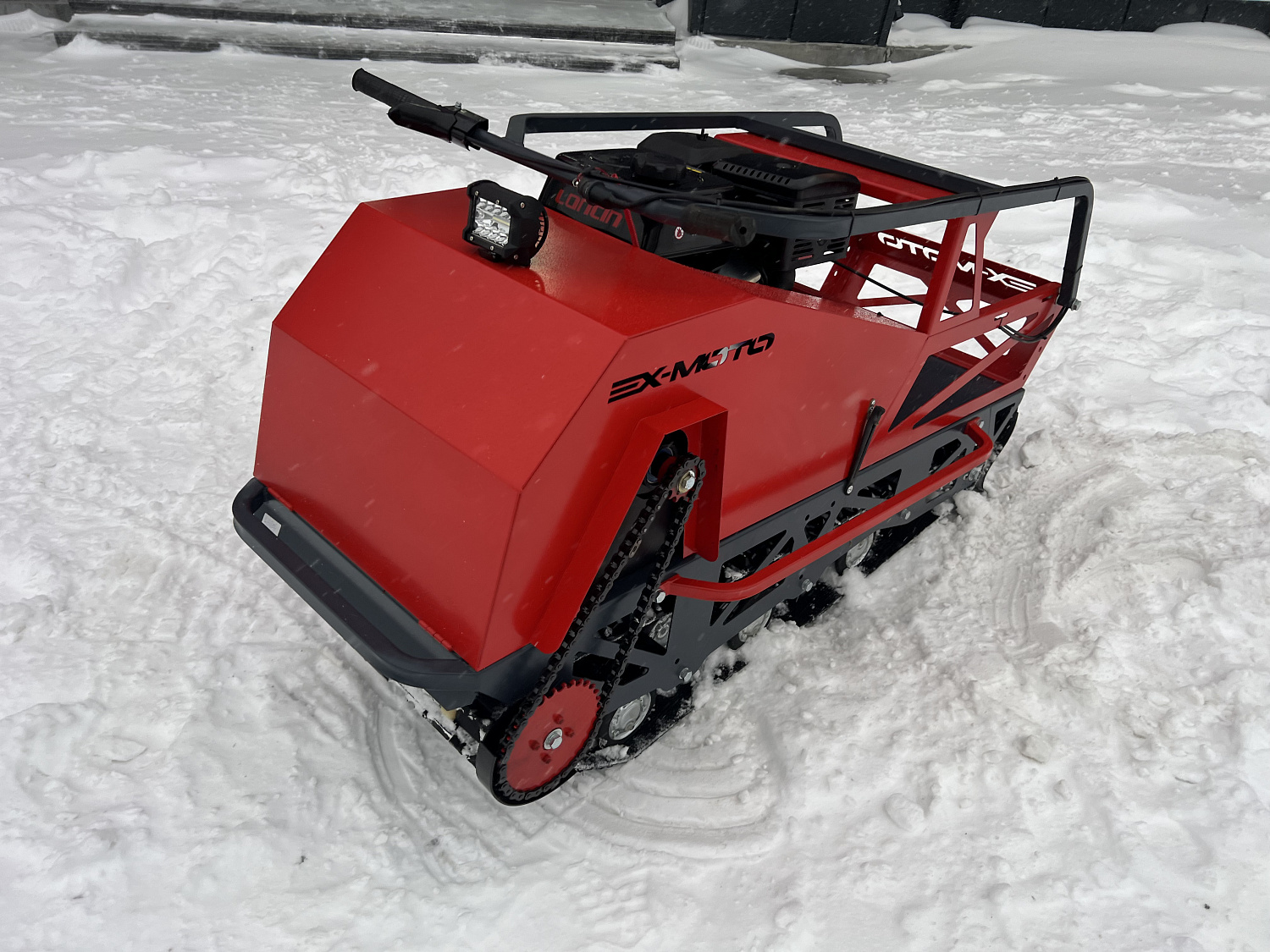 Мотобуксировщик EX-MOTO SNOWDOG S500 15л.с в Миассе