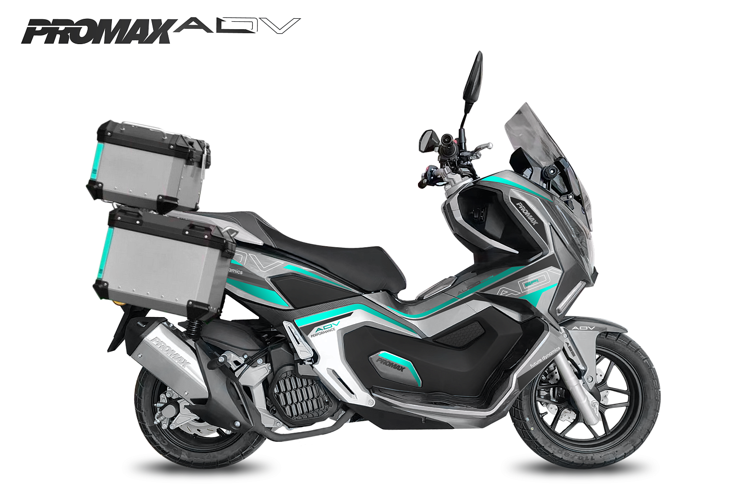 МаксиСкутер PROMAX ADV-Extra 250(49) (EFI, ABS, BOX, AUDIO) в Миассе
